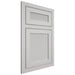 Shiloh Cabinetry Beaded Inset Reeded Malibu Paintable Repose Gray Door