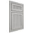 Shiloh Cabinetry Beaded Inset Reeded Malibu Paintable Unusual Gray Door
