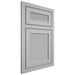 Shiloh Cabinetry Beaded Inset Reeded Malibu Paintable Unusual Gray Door
