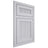 Shiloh Cabinetry Beaded Inset Reeded Malibu Paintable Upward Door