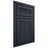 Shiloh Cabinetry Beaded Inset Reeded Malibu Poplar Plain Cut Hudson Door