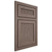 Shiloh Cabinetry Beaded Inset Reeded Malibu Poplar Plain Cut River Rock Door