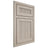 Shiloh Cabinetry Beaded Inset Reeded Malibu Poplar Plain Cut Seagull Door