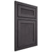 Shiloh Cabinetry Beaded Inset Reeded Malibu Red Oak Plain Cut Harbor Door
