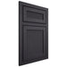 Shiloh Cabinetry Beaded Inset Reeded Malibu White Oak Plain Cut Harbor Door
