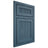 Shiloh Cabinetry Beaded Inset Reeded Malibu White Oak Plain Cut Hudson Door