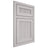 Shiloh Cabinetry Beaded Inset Reeded Malibu White Oak Rift Cut Cotton Door