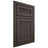 Shiloh Cabinetry Beaded Inset Reeded Malibu White Oak Rift Cut Creekside Door