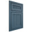 Shiloh Cabinetry Beaded Inset Reeded Malibu White Oak Rift Cut Hudson Door