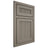 Shiloh Cabinetry Beaded Inset Reeded Malibu White Oak Rift Cut Thyme Door