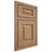 Shiloh Cabinetry Beaded Inset Richmond Alder Plain Cut Dusty Road Door
