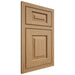 Shiloh Cabinetry Beaded Inset Richmond Alder Plain Cut Natural Door