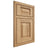 Shiloh Cabinetry Beaded Inset Richmond Hickory Plain Cut Natural Door