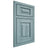 Shiloh Cabinetry Beaded Inset Richmond Hickory Plain Cut Sky Door