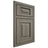 Shiloh Cabinetry Beaded Inset Richmond Hickory Plain Cut Thyme Door