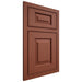 Shiloh Cabinetry Beaded Inset Richmond Maple Plain Cut Cayenne Door