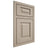 Shiloh Cabinetry Beaded Inset Richmond Maple Plain Cut Pebble Door