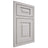 Shiloh Cabinetry Beaded Inset Richmond Paintable Mindful Gray Door