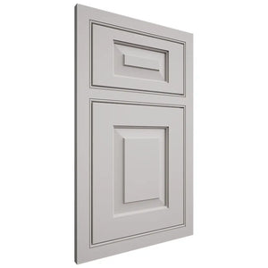 Shiloh Cabinetry Beaded Inset Richmond Paintable Mindful Gray Door