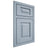 Shiloh Cabinetry Beaded Inset Richmond Poplar Plain Cut Sky Door