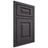 Shiloh Cabinetry Beaded Inset Richmond Red Oak Plain Cut Harbor Door