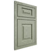 Shiloh Cabinetry Beaded Inset Richmond Red Oak Plain Cut Moss Door