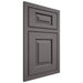 Shiloh Cabinetry Beaded Inset Richmond Walnut Plain Cut Cadet Door