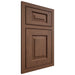 Shiloh Cabinetry Beaded Inset Richmond Walnut Plain Cut Natural Door