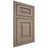 Shiloh Cabinetry Beaded Inset Richmond White Oak Plain Cut Almond Door