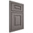 Shiloh Cabinetry Beaded Inset Richmond White Oak Plain Cut Flagstone Door