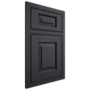 Shiloh Cabinetry Beaded Inset Richmond White Oak Plain Cut Harbor Door