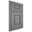 Shiloh Cabinetry Beaded Inset Richmond White Oak Plain Cut Sterling Door