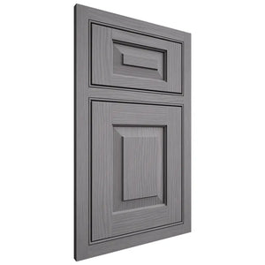 Shiloh Cabinetry Beaded Inset Richmond White Oak Plain Cut Sterling Door