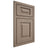 Shiloh Cabinetry Beaded Inset Richmond White Oak Quarter Sawn Almond Door