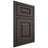 Shiloh Cabinetry Beaded Inset Richmond White Oak Quarter Sawn Creekside Door