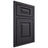 Shiloh Cabinetry Beaded Inset Richmond White Oak Quarter Sawn Harbor Door