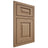 Shiloh Cabinetry Beaded Inset Richmond White Oak Quarter Sawn Natural Door