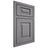 Shiloh Cabinetry Beaded Inset Richmond White Oak Quarter Sawn Sterling Door