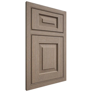 Shiloh Cabinetry Beaded Inset Richmond White Oak Rift Cut Almond Door
