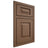 Shiloh Cabinetry Beaded Inset Richmond White Oak Rift Cut Autumn Door