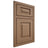 Shiloh Cabinetry Beaded Inset Richmond White Oak Rift Cut Medium Door