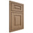 Shiloh Cabinetry Beaded Inset Richmond White Oak Rift Cut Natural Door