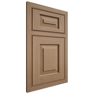 Shiloh Cabinetry Beaded Inset Richmond White Oak Rift Cut Natural Door