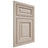 Shiloh Cabinetry Beaded Inset Savannah Alder Plain Cut White Sands Door