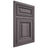Shiloh Cabinetry Beaded Inset Savannah Hickory Plain Cut Cadet Door
