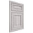 Shiloh Cabinetry Beaded Inset Savannah Hickory Plain Cut Cotton Door