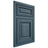 Shiloh Cabinetry Beaded Inset Savannah Hickory Plain Cut Hudson Door
