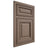 Shiloh Cabinetry Beaded Inset Savannah Maple Plain Cut Rockbridge Door