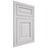 Shiloh Cabinetry Beaded Inset Savannah Paintable Arctic Door