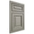 Shiloh Cabinetry Beaded Inset Savannah Paintable Evergreen Fog Door